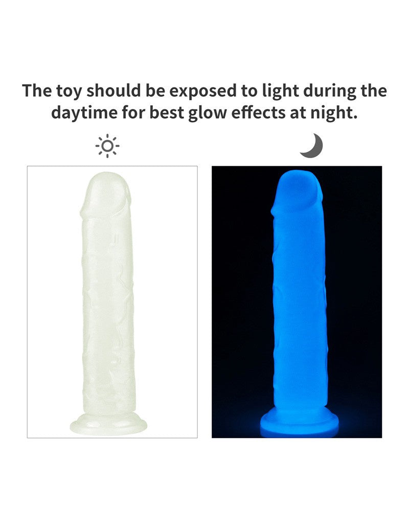 LUMINO PLAY DILDO 21 CM GLOW IN THE DARK