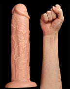 REALISTIC LONG DILDO 28 CM  NUDE