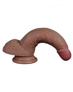 DUBBELLAAGSE SILICONEN DILDO 18,5 CM (Ø 3,7 CM)