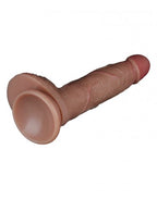DUBBELLAAGSE SILICONEN DILDO 18,5 CM (Ø 3,7 CM)