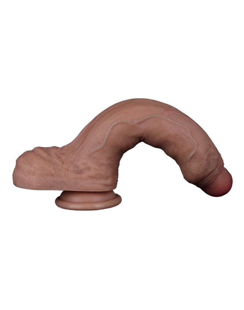 DUBBELLAAGSE SILICONEN DILDO 22 CM (Ø 4,2 CM)