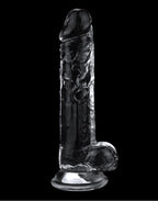 FLAWLESS CLEAR DILDO 19 CM