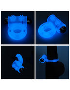 LUMINO PLAY COCK RING VIBRATOR  GLOW IN THE DARK