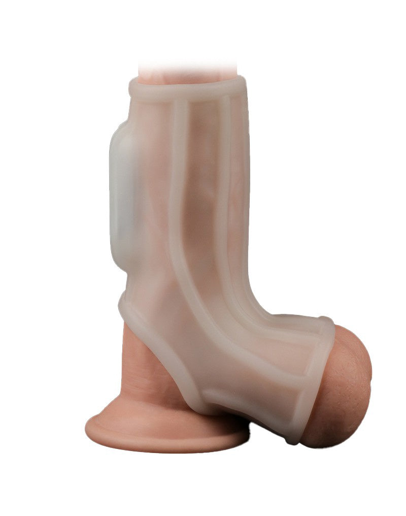 RIDGE KNIGHTS RING -VIBRERENDE PENIS SLEEVE