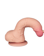 SCHUIFHUID DILDO 19.5 CM ( en Oslash 3.5 CM) NUDE