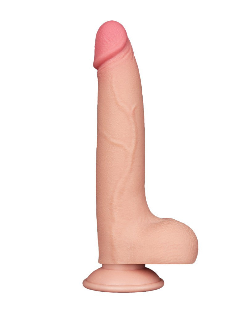 SCHUIFHUID DILDO 20 CM ( en Oslash 4 CM) - NUDE