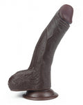SLIDING SKIN DILDO 17.5 CM - ZWART