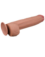 LOVETOY SLIDING SKIN DILDO 31 CM  NUDE