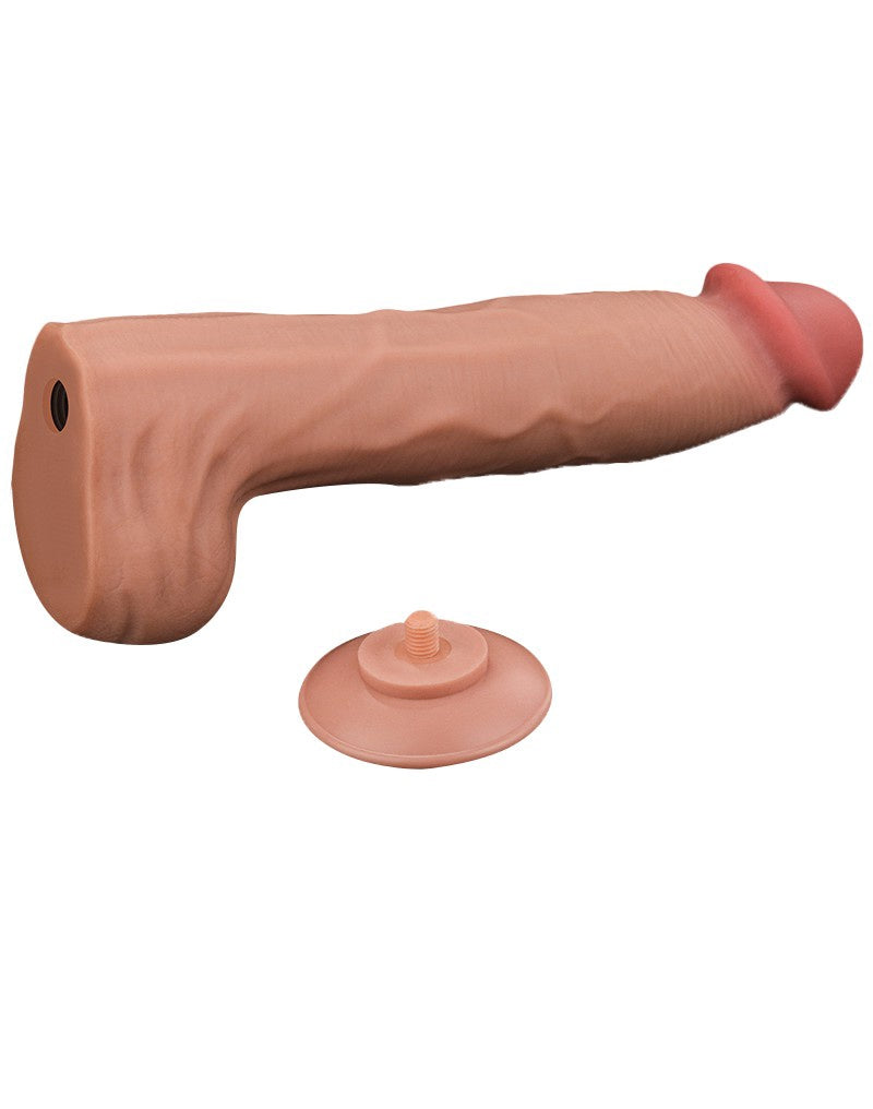 LOVETOY SLIDING SKIN DILDO 36 CM NUDE