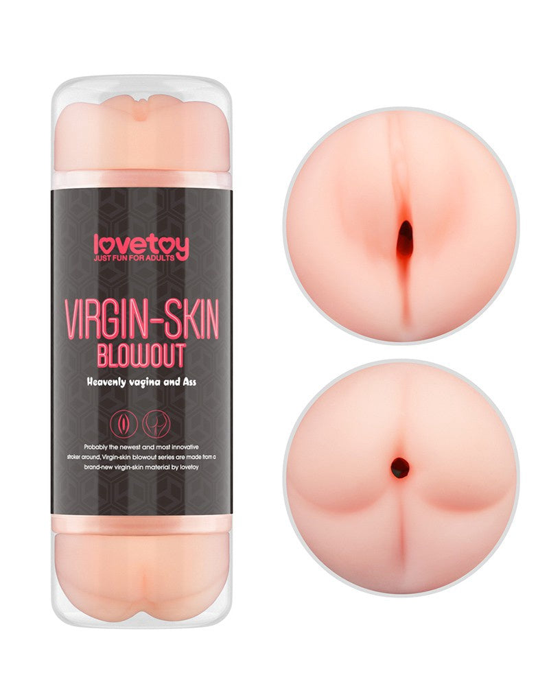Virgin Skin Blowout Double Side Stroker Vagina and Ass