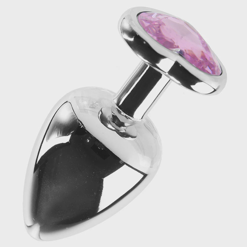 Pink Heart  Buttplug Set  3 stuks