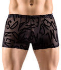 Mesh Shorts met Letterprint