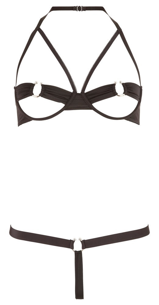 Minimalistisch Tepel Ring Beha Set