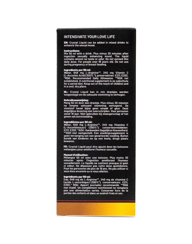 MORNINGSTAR CRYSTAL LIQUID PLEASURE 100 ML