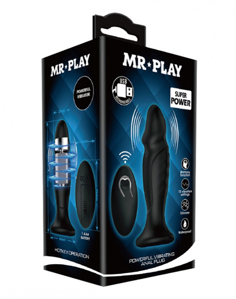 MR. PLAY KRACHTIGE ANAAL PLUG