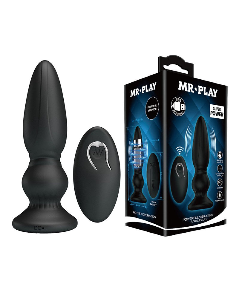MR. PLAY - VIBRERENDE ANAAL PLUG 5017