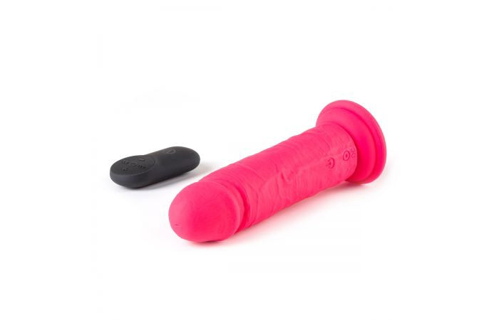 Vibrating Realistic with Remote R11 Pink