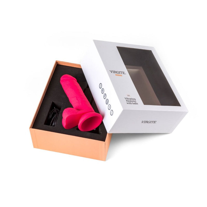 Vibrating Realistic with Remote R12 Pink