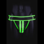 Striped Jockstrap - Glow in the Dark - Neon