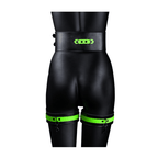 Thigh Cuffs with Belt and Handcuffs - Glow in the Dark
