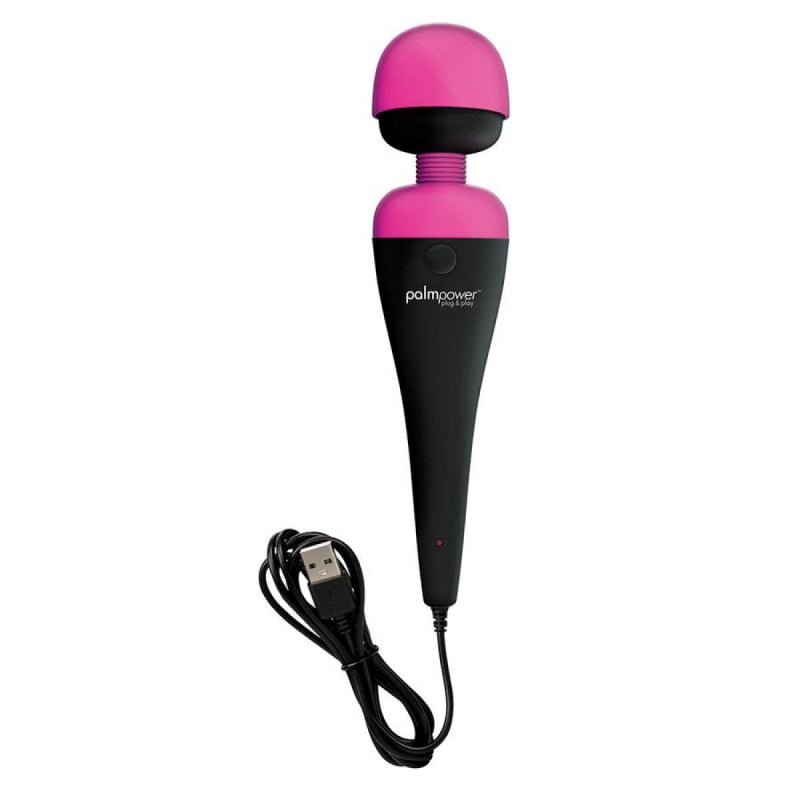 Palm Power - Plug  en amp Play Wand Vibrator