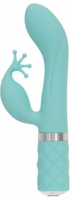 Pillow Talk - Kinky Rabbit  en amp G-Spot Vibrator - Teal