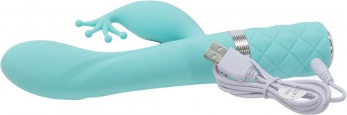 Pillow Talk - Kinky Rabbit  en amp G-Spot Vibrator - Teal