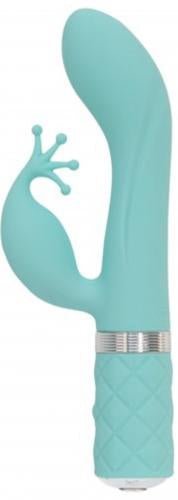 Pillow Talk - Kinky Rabbit  en amp G-Spot Vibrator - Teal