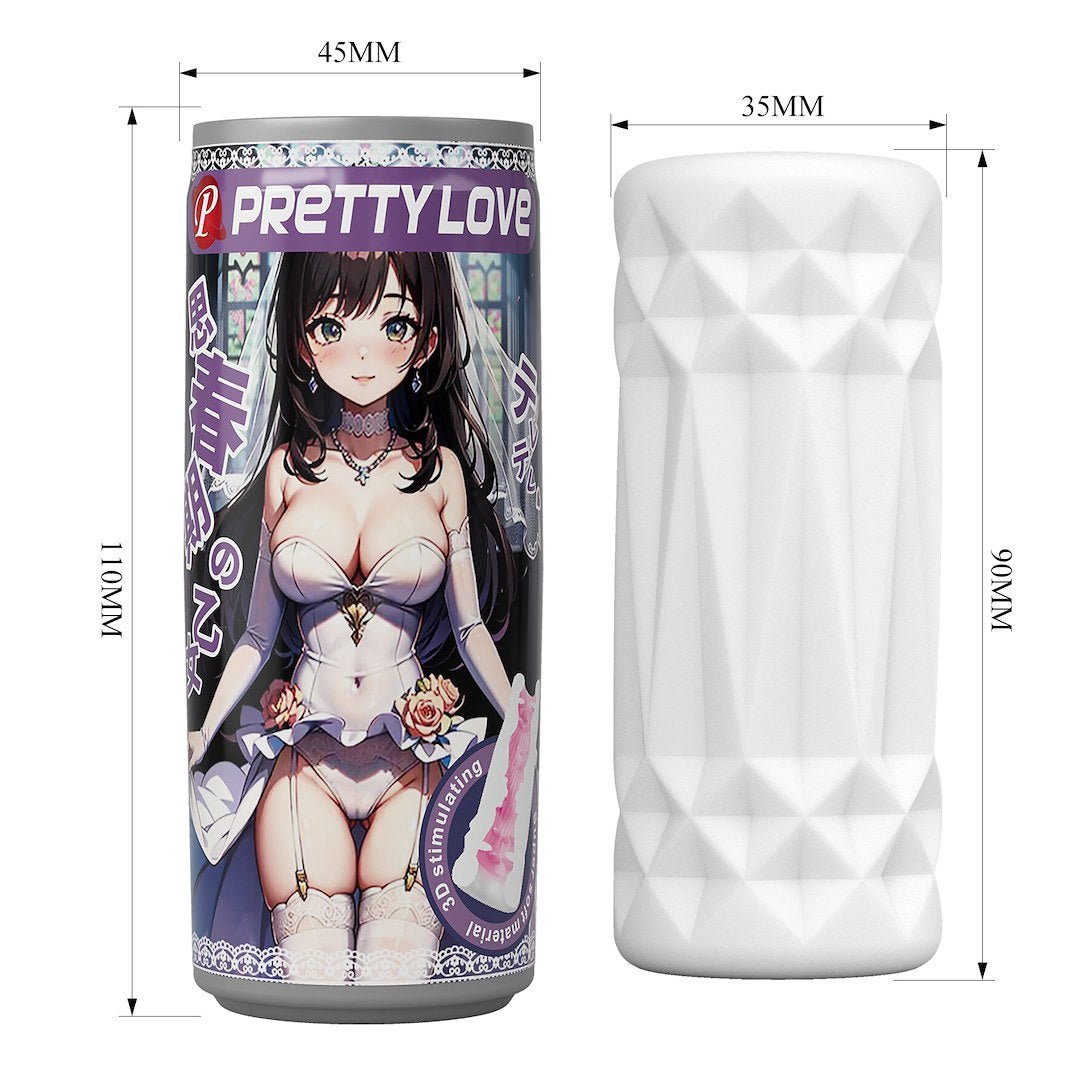 Pretty Love Anime Masturbator Can