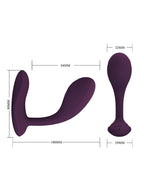 DRAAGBARE G-SPOT VIBRATOR MET APP-BEDIENING