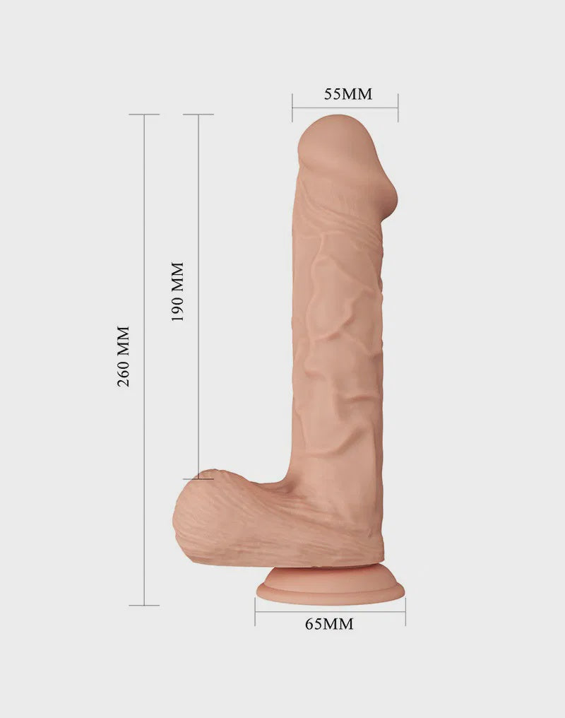 Pretty Love  Bergrisi  Realistische Dildo 26 cm  Nude