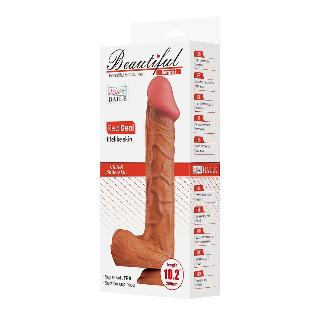 Pretty Love Bergrisi Realistische Dildo 26 cm Nude - Private Fun