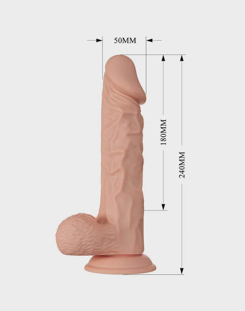 Pretty Love  Buraq  Realistische Dildo 24 cm  Nude