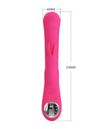 LAMAR - RABBIT VIBRATOR MET DIGITAAL LED DISPLAY