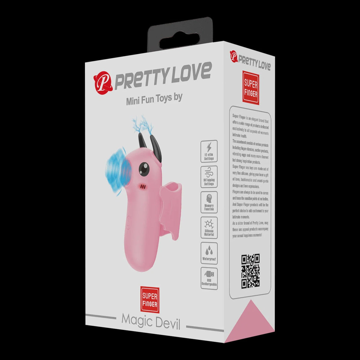 Pretty Love Magic Devil Vinger Vibrator