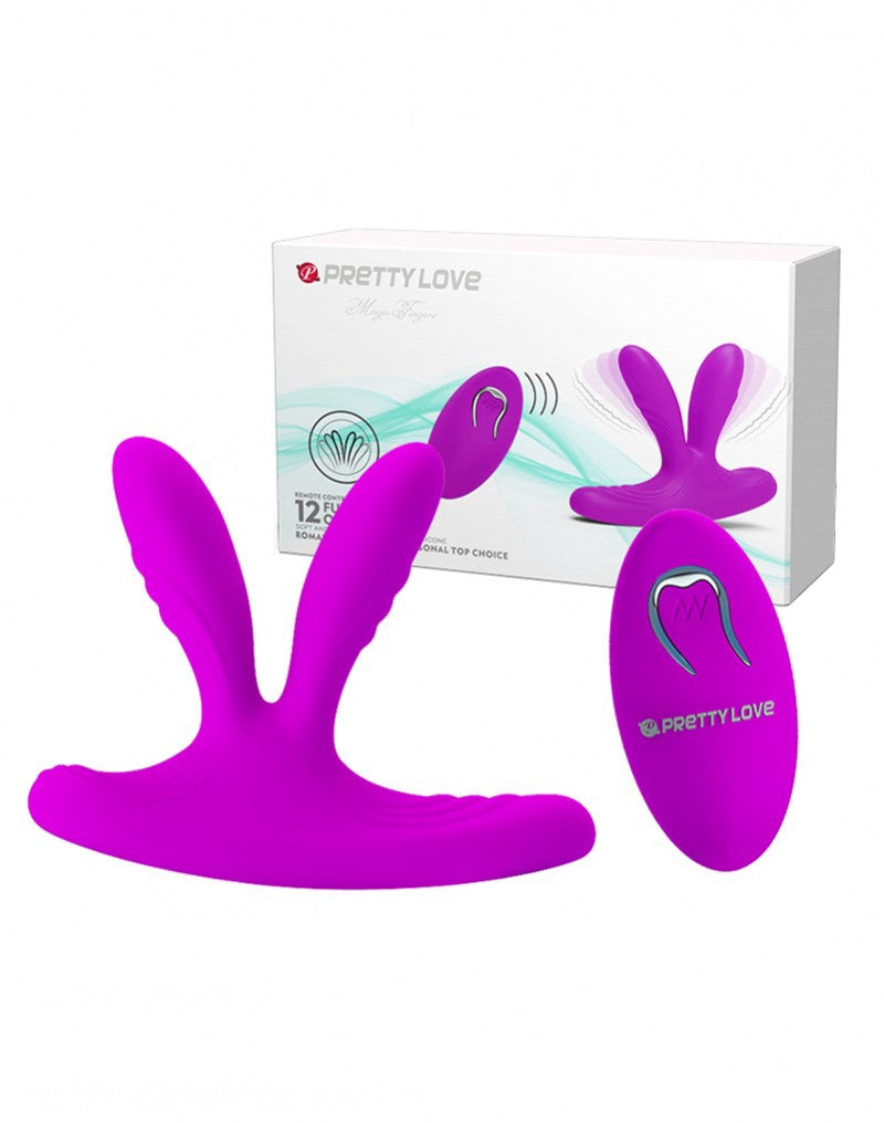 MAGIC FINGERS REMOTE CONTROLLED DUAL FINGER VIBRATOR