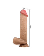 PRETTY LOVE - MENDEL - SLIDING SKIN 26 CM (Ø 5.5 CM)