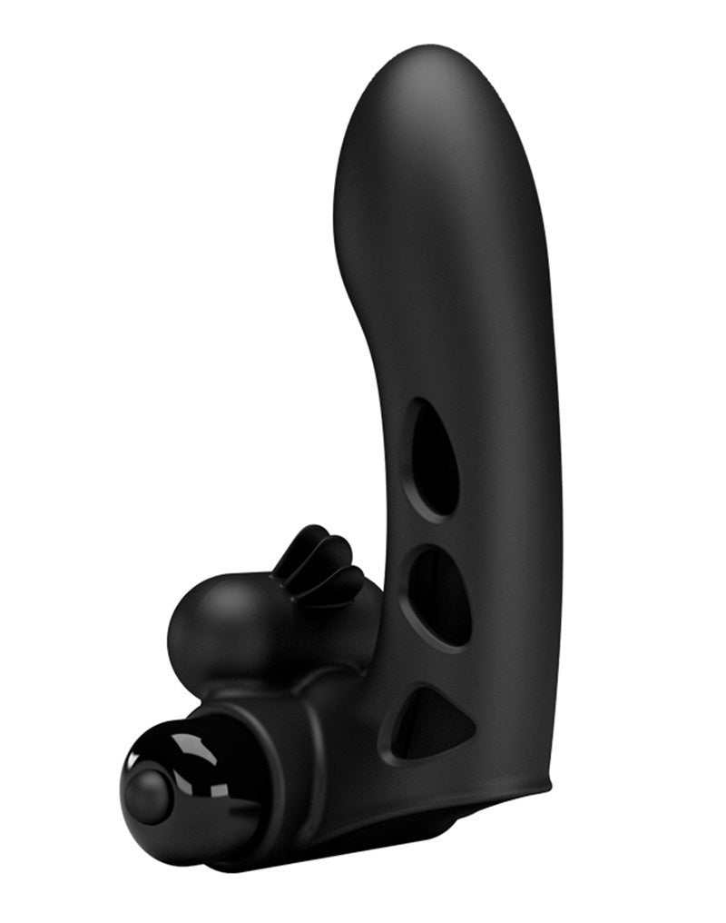 PRETTY LOVE ORLANDO VINGERVIBRATOR ZWART