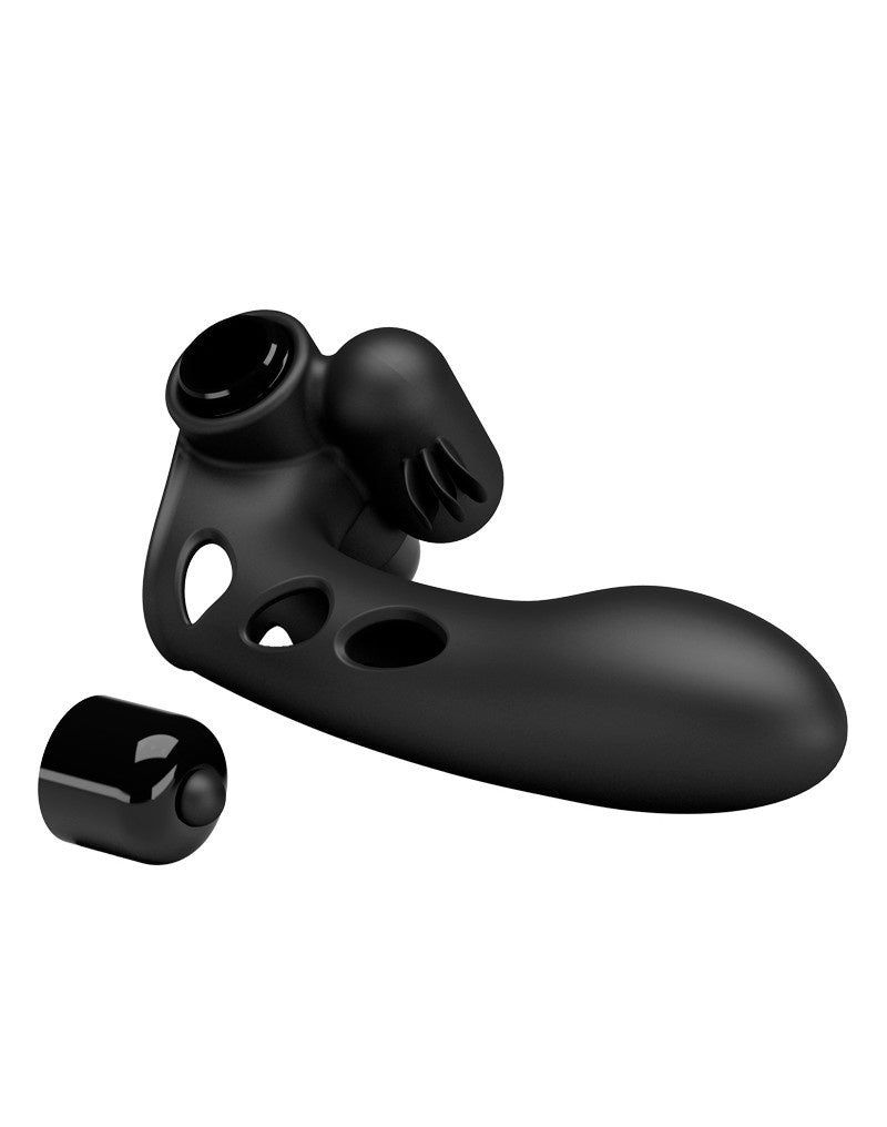 PRETTY LOVE ORLANDO VINGERVIBRATOR ZWART