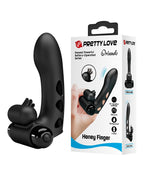 PRETTY LOVE ORLANDO VINGERVIBRATOR ZWART