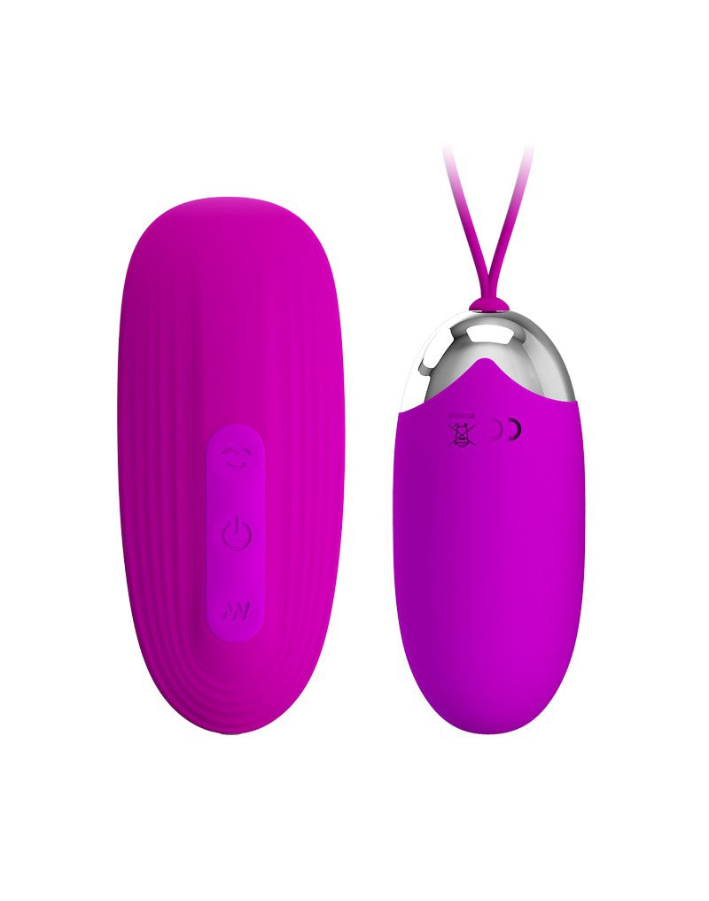 PRETTY LOVE - ORTHUS - VIBREREND EI MET AFSTANDSBEDIENING - ROZE