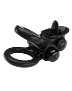 PASSIONATE RING VIBRERENDE COCKRING ZWART