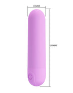 Pretty Love Stefan Mini Bullet Vibrator Oplaadbaar Paars - Private Fun