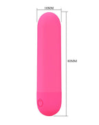Pretty Love Stefan Mini Bullet Vibrator Oplaadbaar Roze - Private Fun