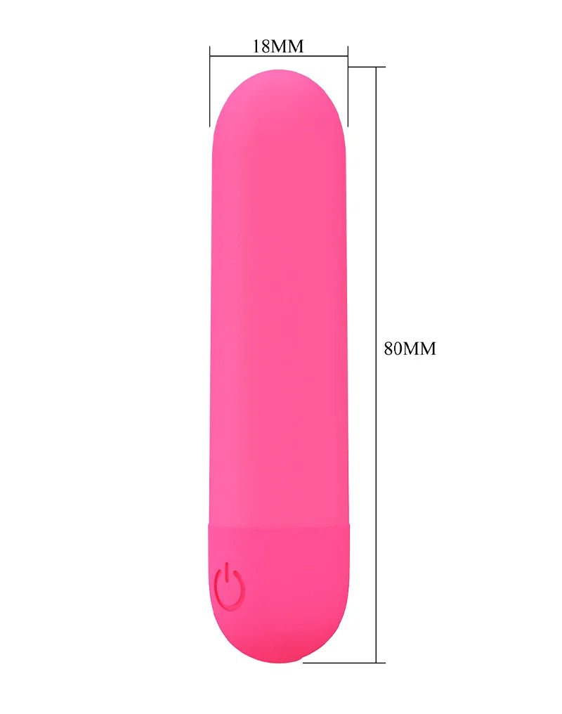 Pretty Love Stefan Mini Bullet Vibrator Oplaadbaar Roze - Private Fun