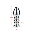 Ribbed Buttplug Clear
