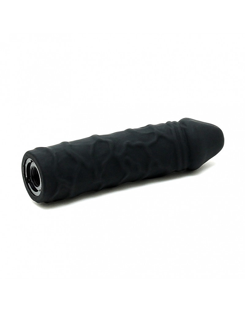VERWISSELBARE DILDO VOOR STRAP-ON MET ZUIGNAP