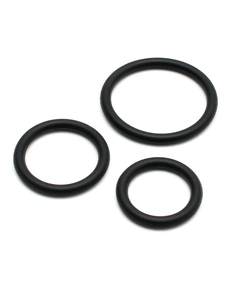 FLEXIBLE SILICONE COCKRING TRIO
