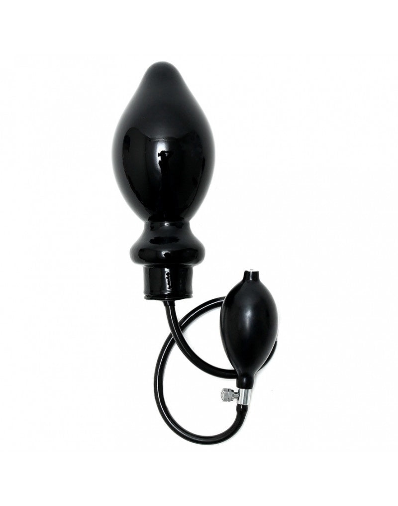 OPBLAASBARE BUTTPLUG GROOT MET MASSIEVE KERN