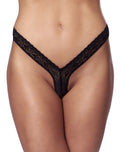 MINI SLIP - ONE SIZE - ZWART 1509